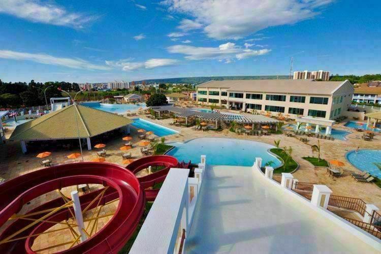 Appartement Lacqua Di Roma Com Piscina De Ondas Junior à Caldas Novas Extérieur photo