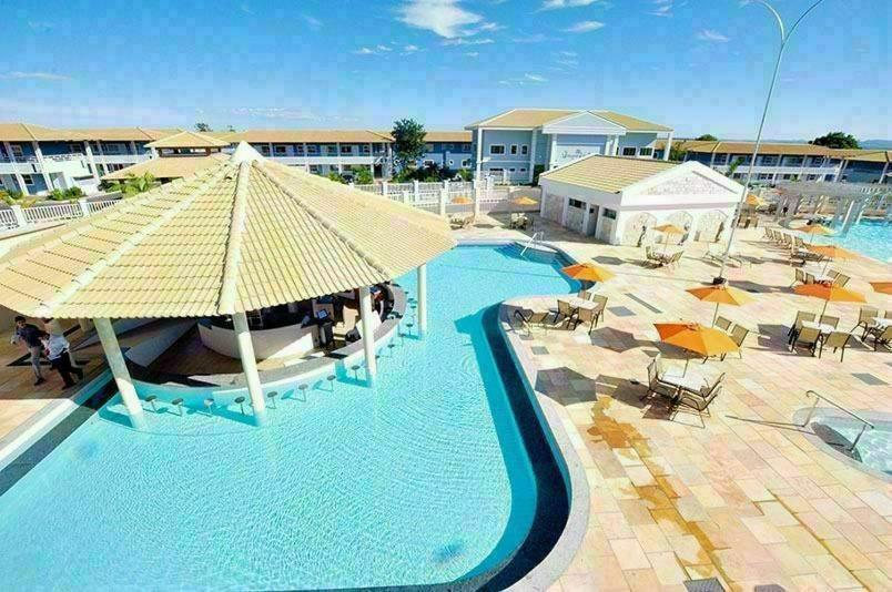 Appartement Lacqua Di Roma Com Piscina De Ondas Junior à Caldas Novas Extérieur photo